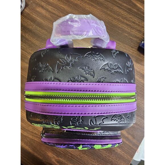 Disney Parks DCA Oogie Boogie Bash 2024 Loungefly Mini backpack - Picture 8 of 10